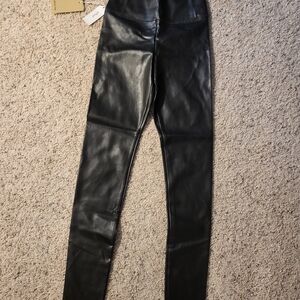 Wilfred Black Leather Leggings DARIA